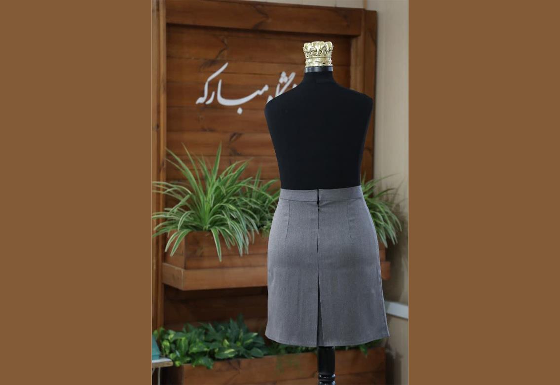 دامن پیلی دار