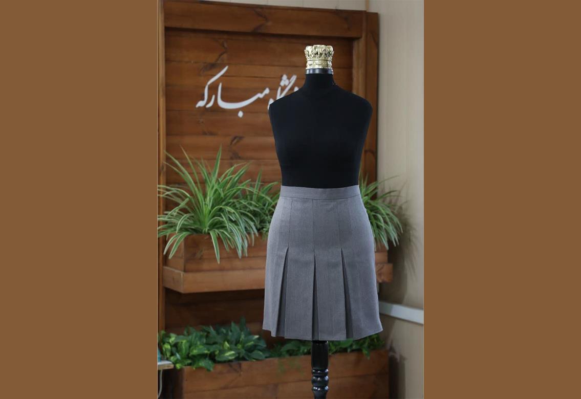 دامن پیلی دار